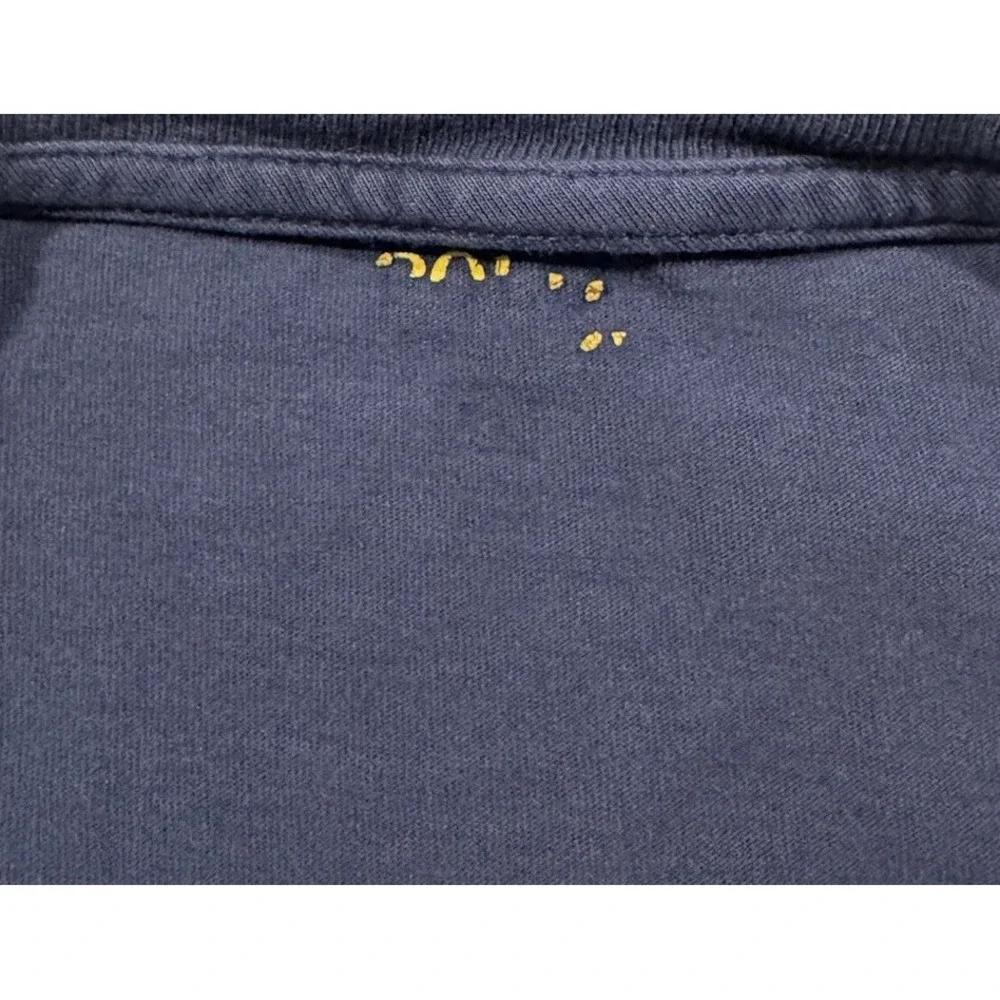 Polo Ralph Lauren T-Shirt Mens Large Navy Blue Short Sleeve Red Pony Pocket Tee